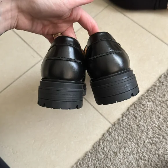 Sezane Amy Loafers Black New without box. Never worn. Wrapping still on loafers. - Picture 8 of 11